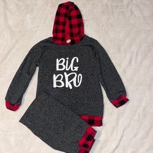 Big Brother Outfit Buffalo Plaid